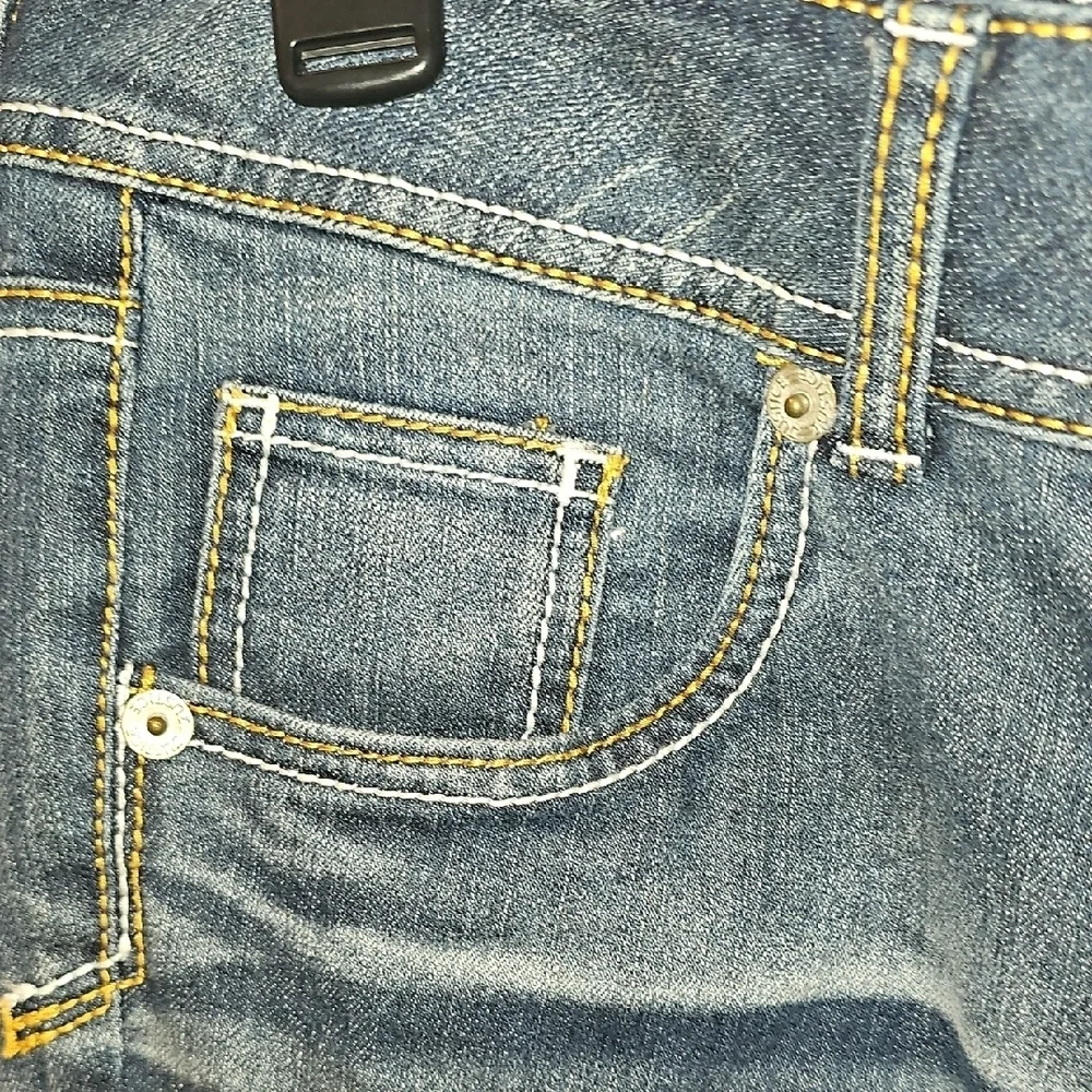 Justice NWOT Girls Blue Denim Flare Leg Jeans Size 16